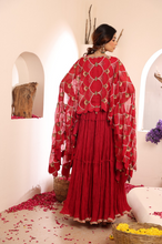 Load image into Gallery viewer, CRUSHED INNER WITH CAPE