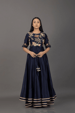 Load image into Gallery viewer, FLOWER JAAL ANARKALI - The Pink Gota