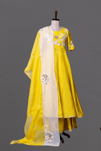 Load image into Gallery viewer, ANARKALI WITH SHARARA &amp; DUPATTA - The Pink Gota 
