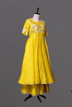 Load image into Gallery viewer, ANARKALI WITH SHARARA &amp; DUPATTA - The Pink Gota 
