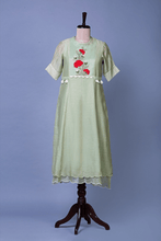 Load image into Gallery viewer, SEA GREEN ROSE FLOWER - The Pink Gota 
